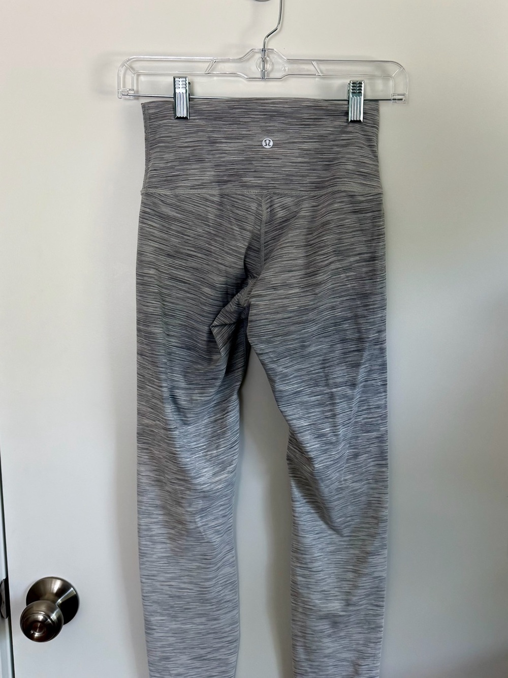 Lululemon Gray Space-Dyed High-Rise Leggings Size 4